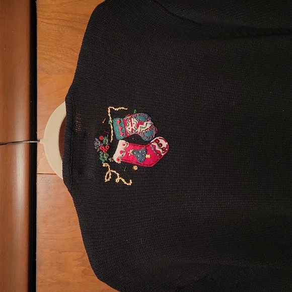 Christmas zip up sweater XL by Heirloom collection - Picture 6 of 7